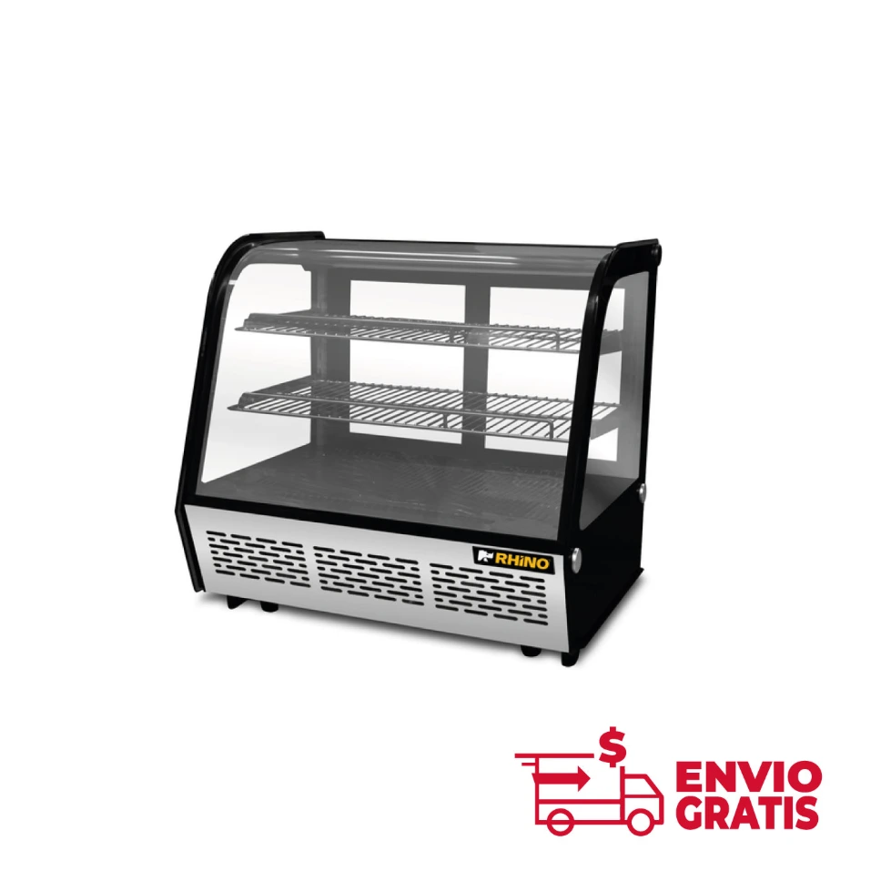 Vitrina Refrigerada de Mostrador 88L Rhino VIREMO-120