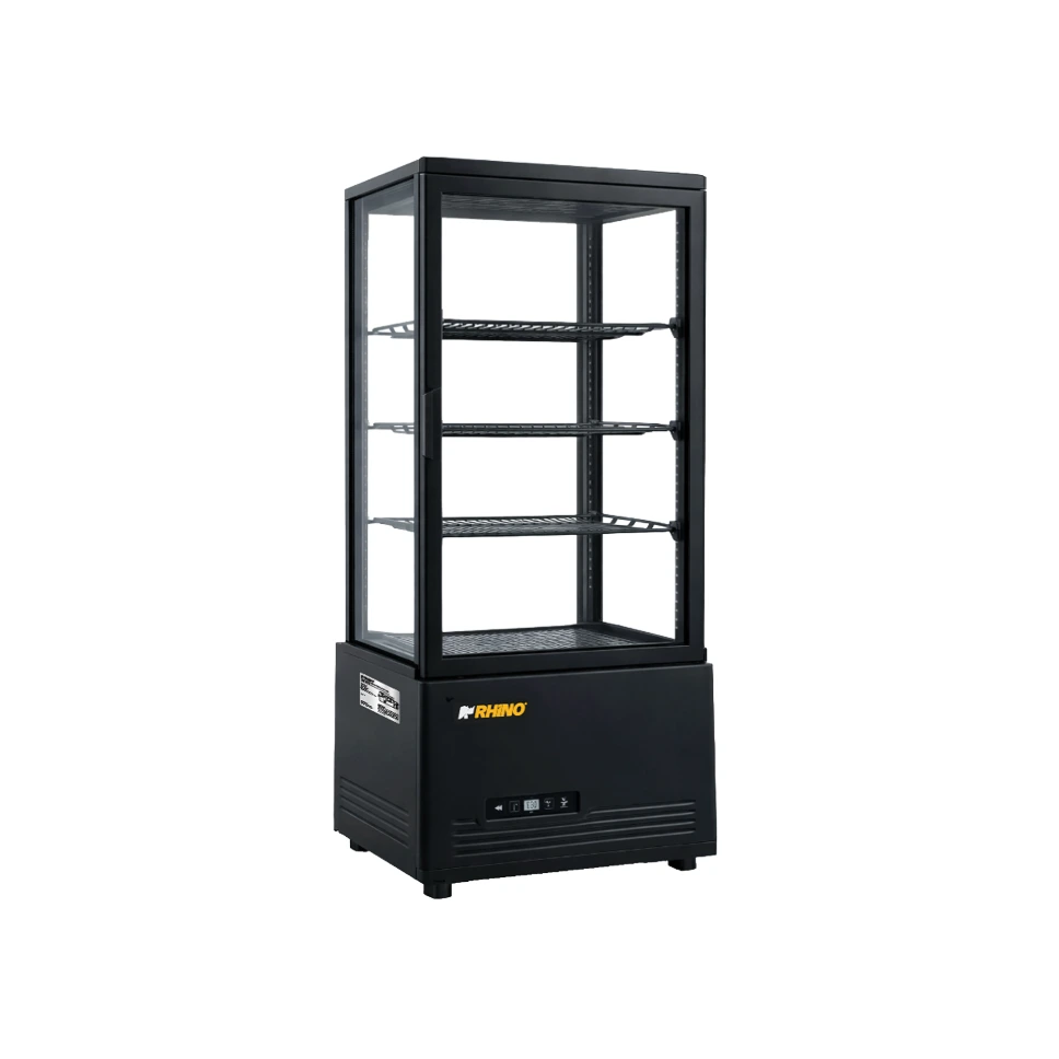 Vitrina Refrigerada Vertical Panorámica 80L Rhino VIVEPA-3