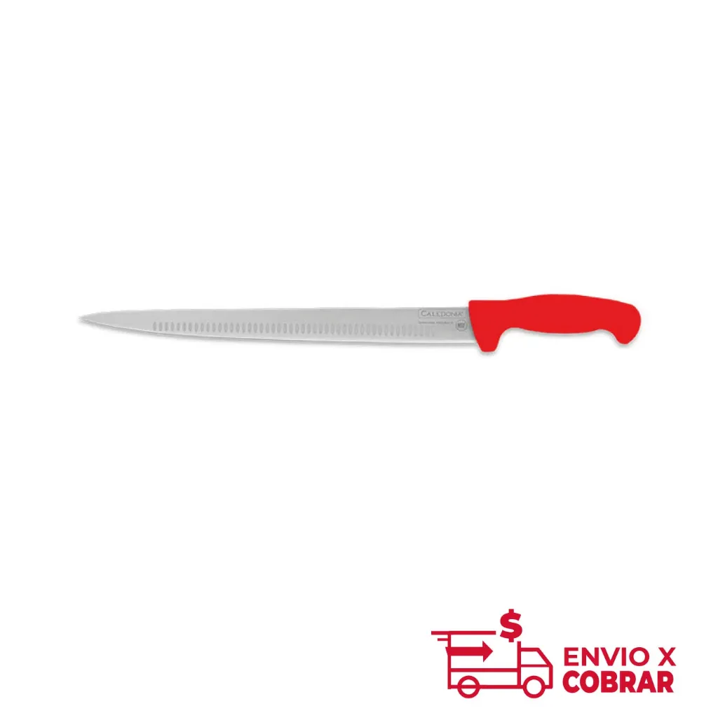 Cuchillo Cecinero 22" Rojo Caledonia CACE-22R