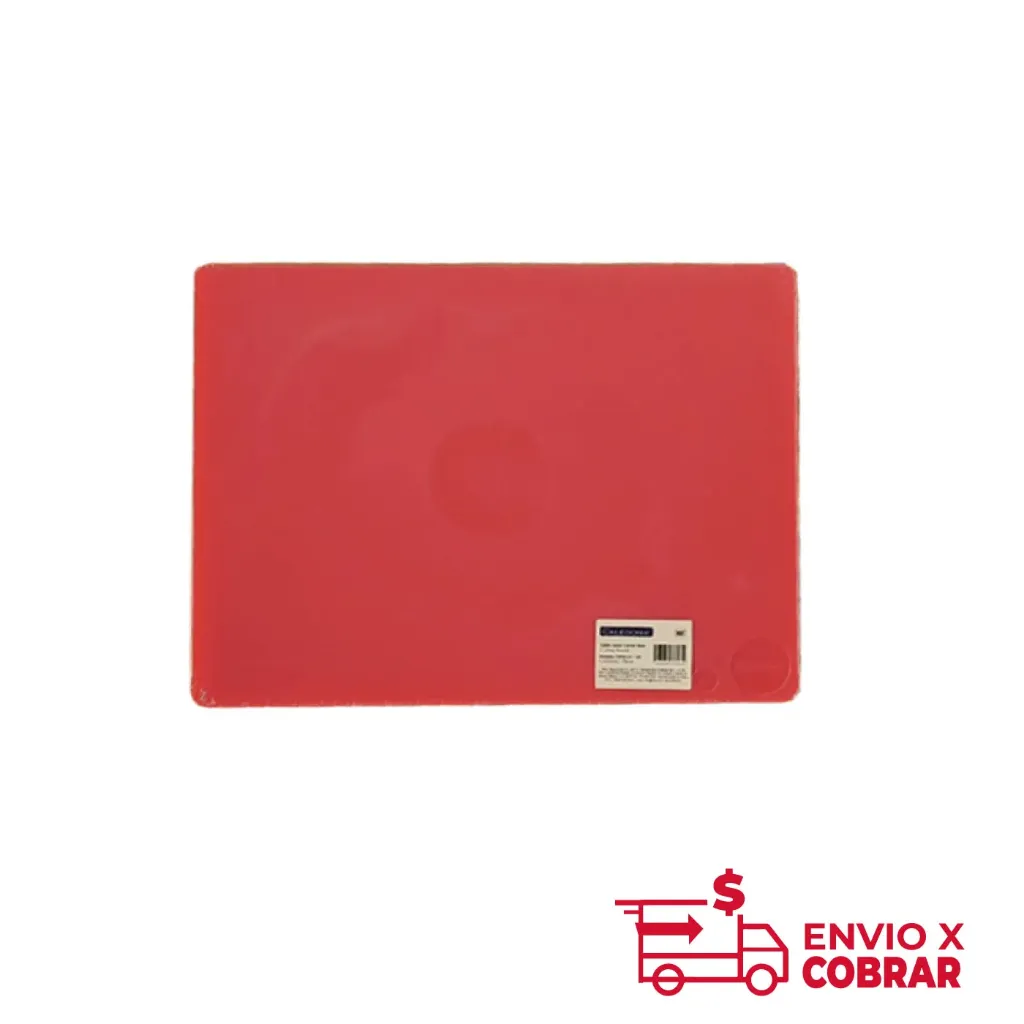 Caledonia tapaco-12R tabla para cortar (12 x 18 x .5”) fabricada en polipropileno con certificación nsf