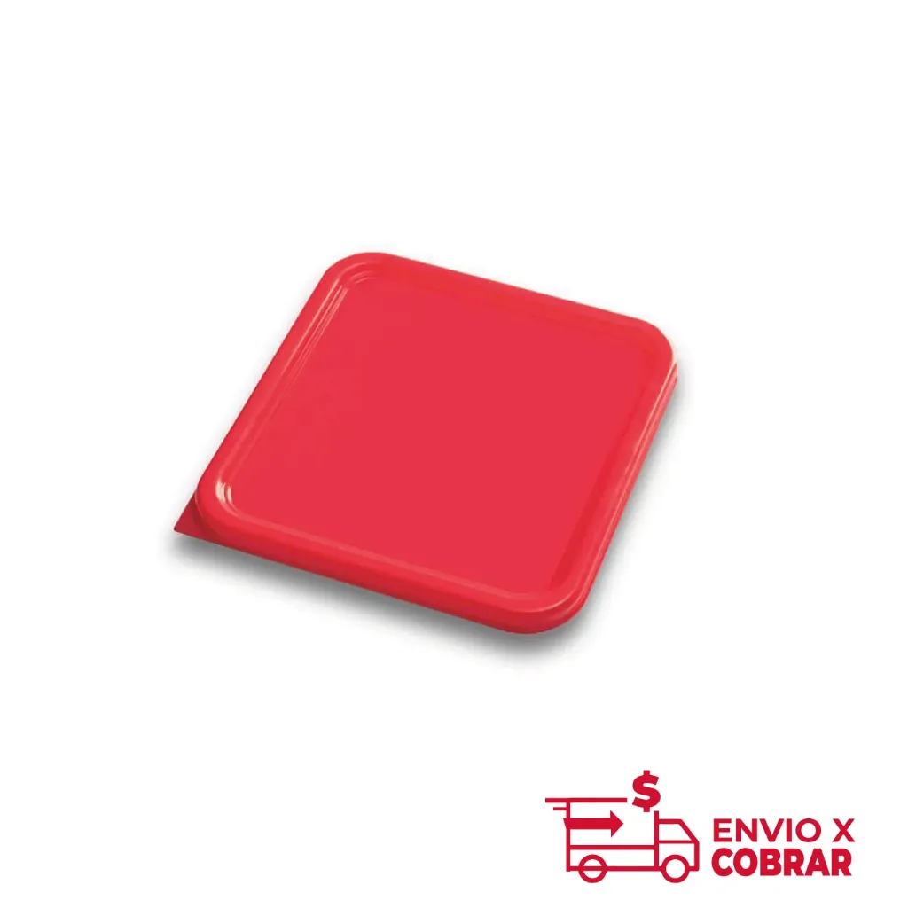 Tapas Recipiente Cuadrado 6 Y 8 Qt Caledonia TAPECU-68R