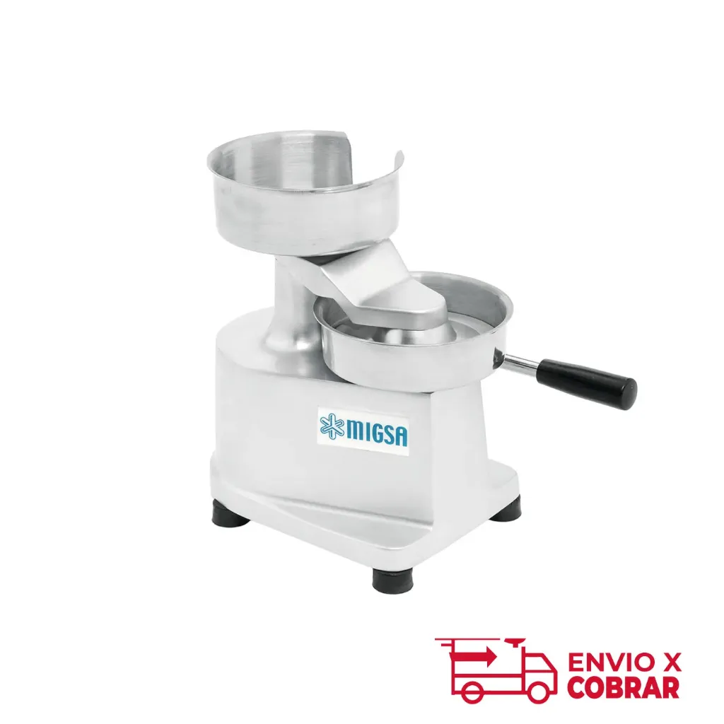 HF-130 | FORMADORA DE CARNE PARA HAMBURGUESAS MANUAL 13 CM DE DIAMETRO