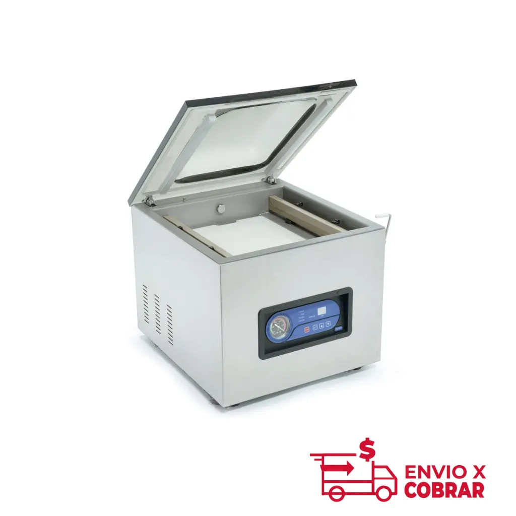 DZ-400E | EMPACADORA AL VACÍO DE 40 CM CON TOMA PARA INYECCIÓN DE GAS