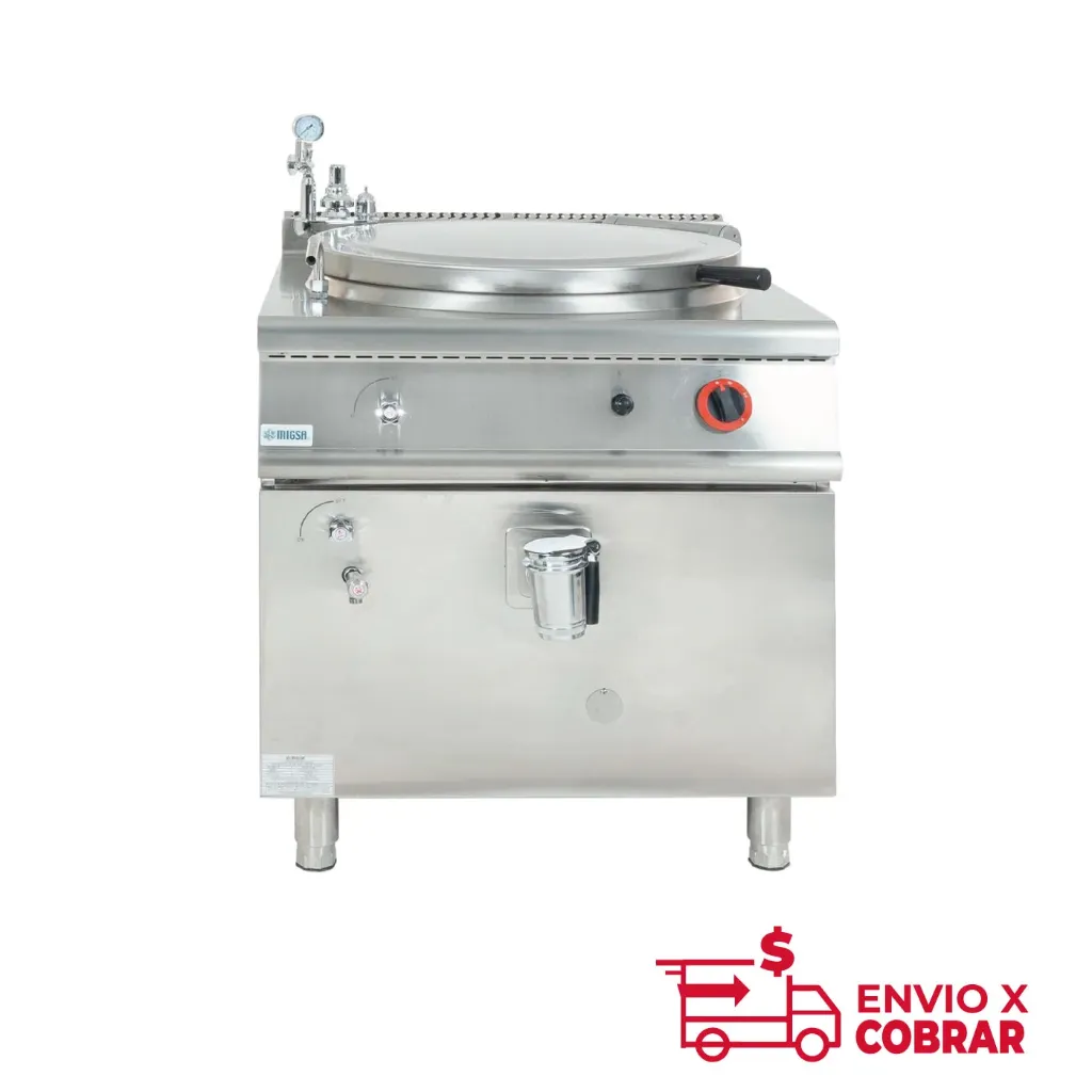 ZH-RO100 | MARMITA A GAS DEL 100 L