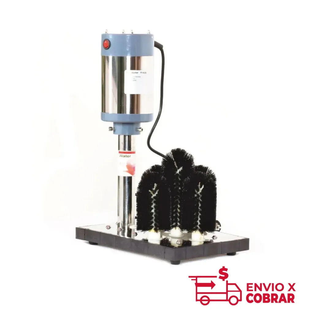 TT-K125 | LAVADORA DE VASOS DE 5 CEPILLOS SUMERGIBLE