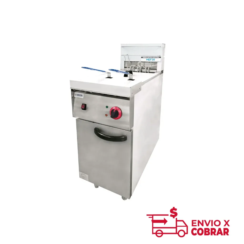 MEF-30 | FREIDORA ELÉCTRICA DE PISO DE 30 LITROS
