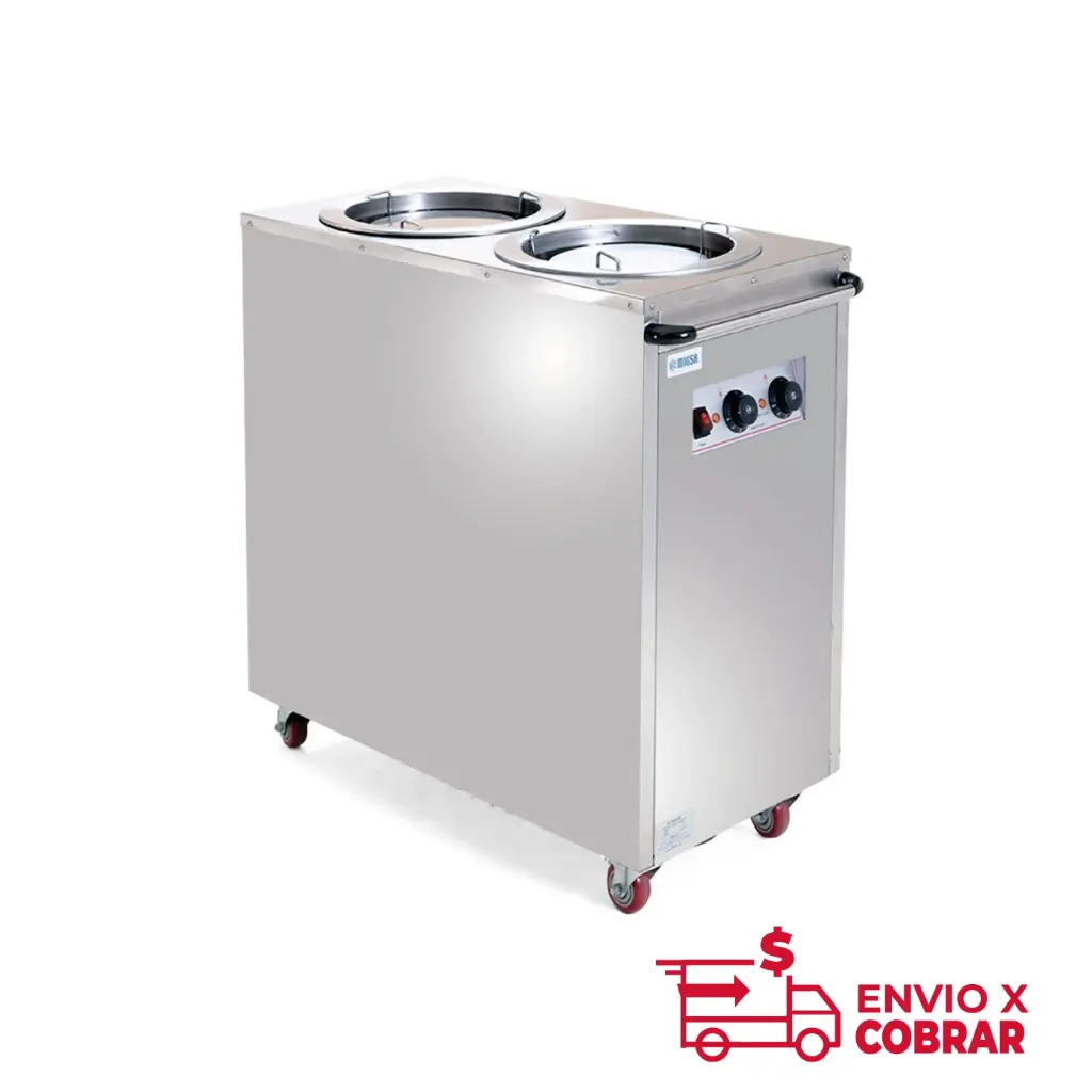 MCP-2 | CALENTADOR ELÉCTRICO DE PLATOS DOBLE