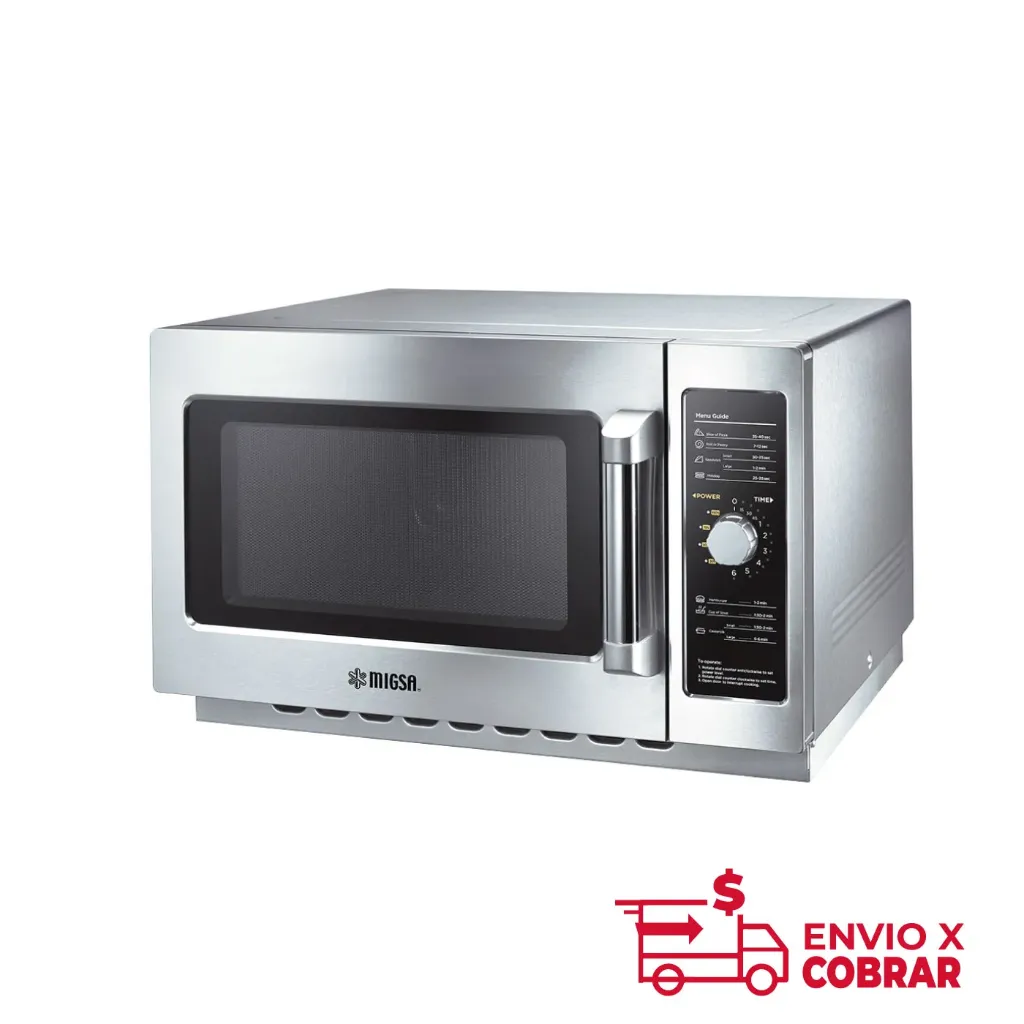 MC12A | HORNO DE MICROONDAS COMERCIAL ANÁLOGO 1.2³