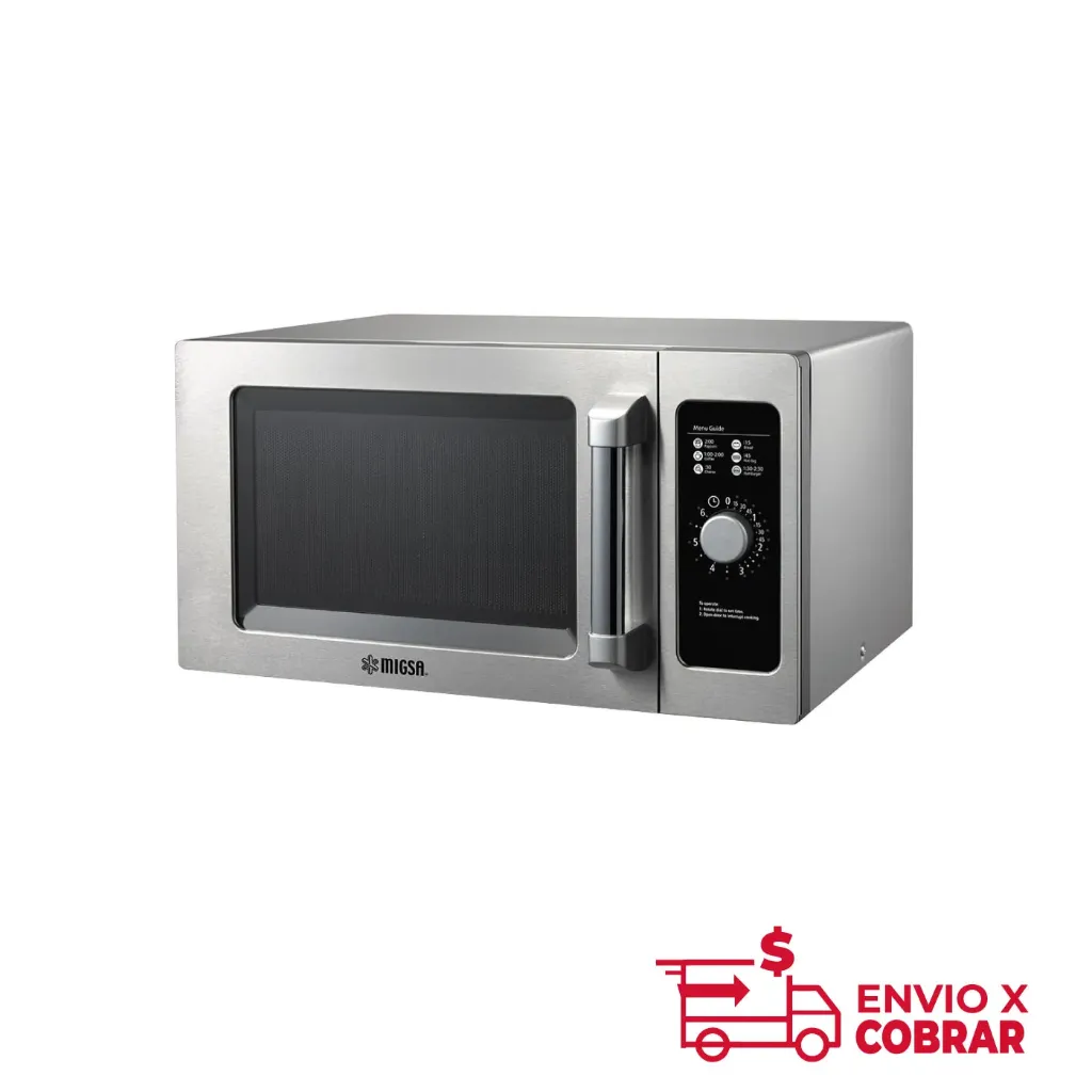 MC09A | HORNO DE MICROONDAS COMERCIAL ANÁLOGO 0.9³