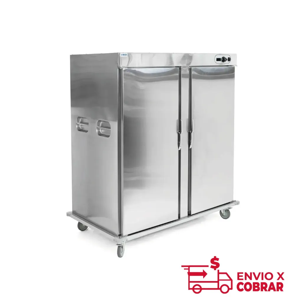 HW-22-21 | CARRO CALENTÓN ALTO DE ALIMENTOS 22 PARRILLAS