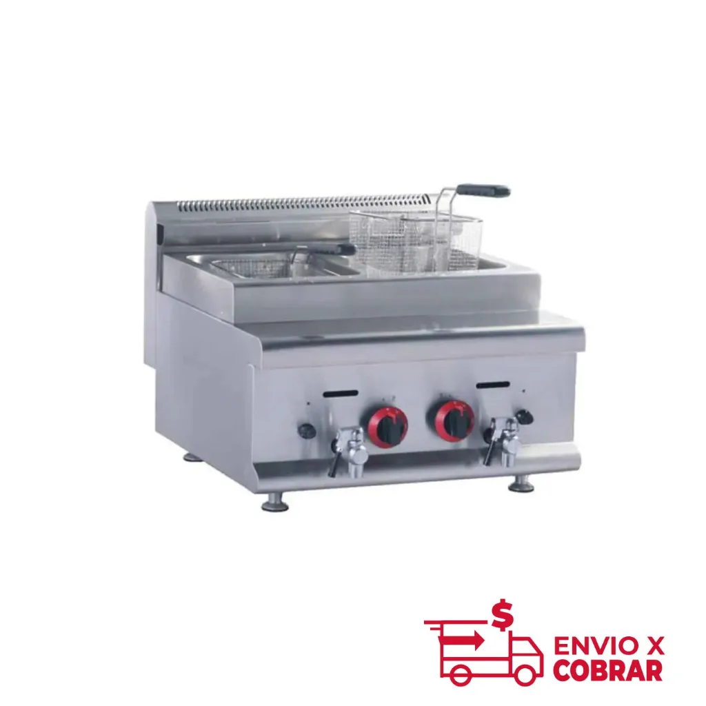 HGR-608 | FREIDORA MODULAR DE 2 TINAS A GAS