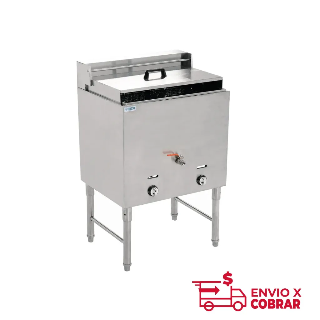 HGF74 | FREIDORA A GAS UN TANQUE DOS CANASTILLA 28 L