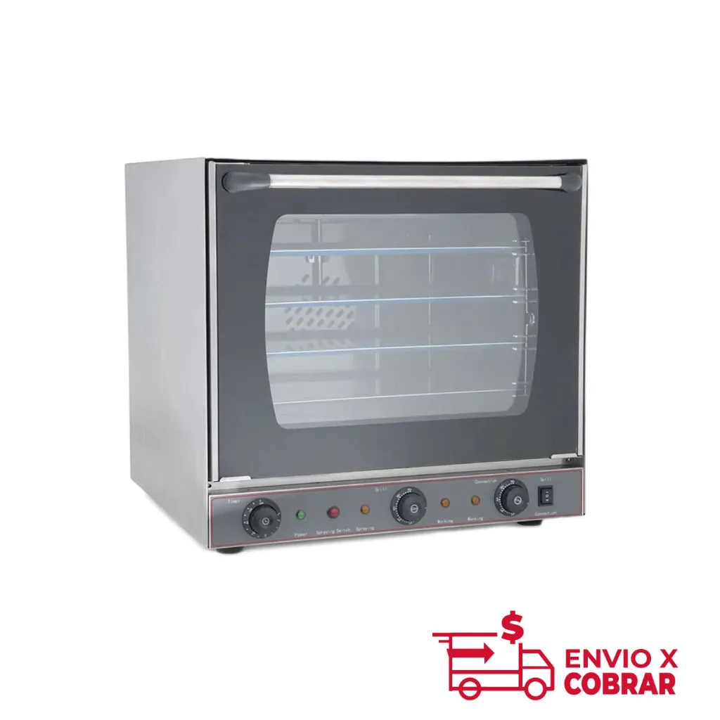 EN-30A | HORNO ELÉCTRICO DE CONVECCIÓN CON VAPOR Y RESISTENCIA SUPERIOR