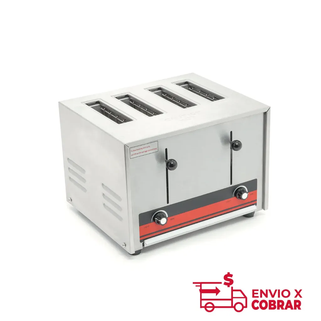 CT-120 | TOSTADOR DE PAN COMERCIAL DE 4 REBANADAS
