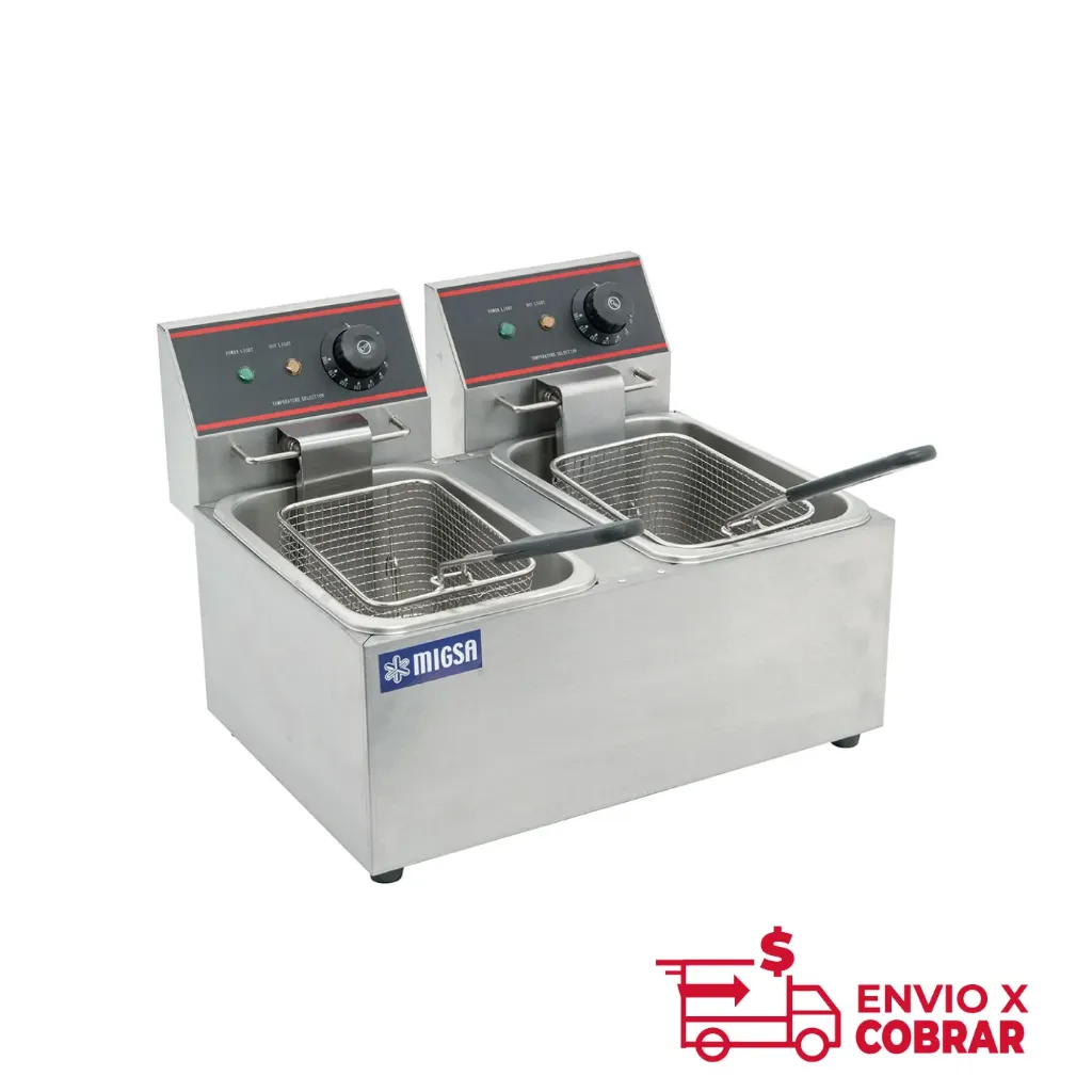 CKEF2LTS6 | FREIDORA ELÉCTRICA DOBLE