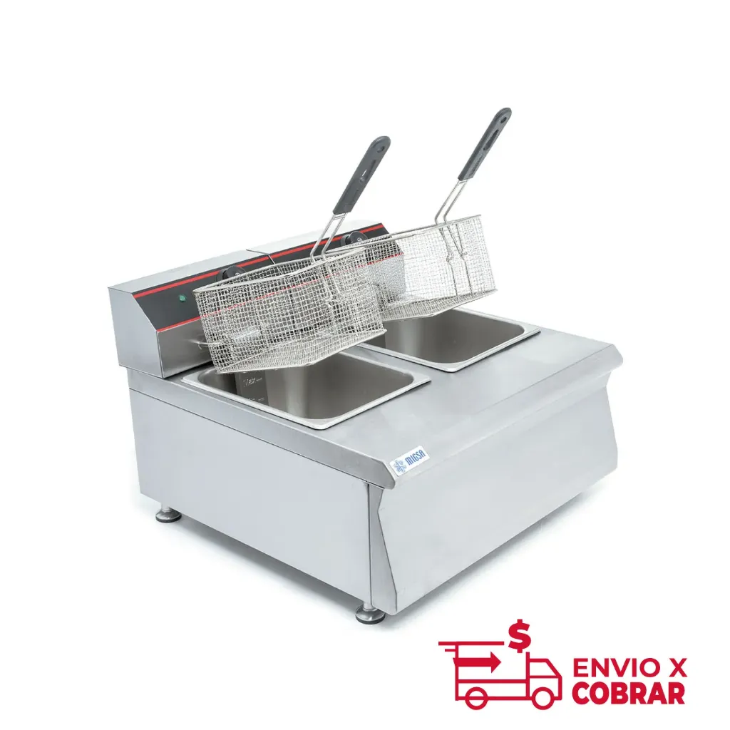 BN600-E601 | FREIDOR ELÉCTRICO DE 2 TINAS