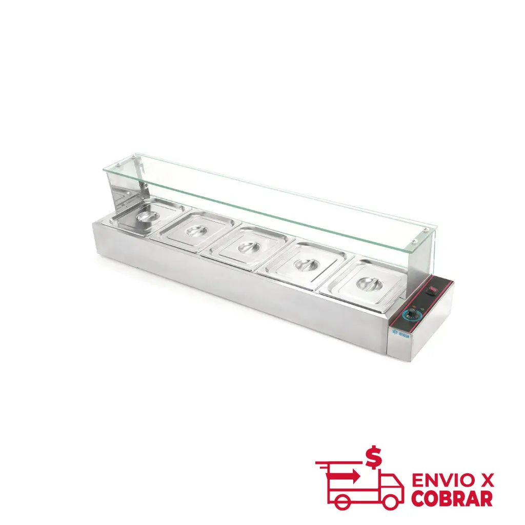 BN-B24 | BAÑO MARÍA ELÉCTRICO DE 5 INSERTOS