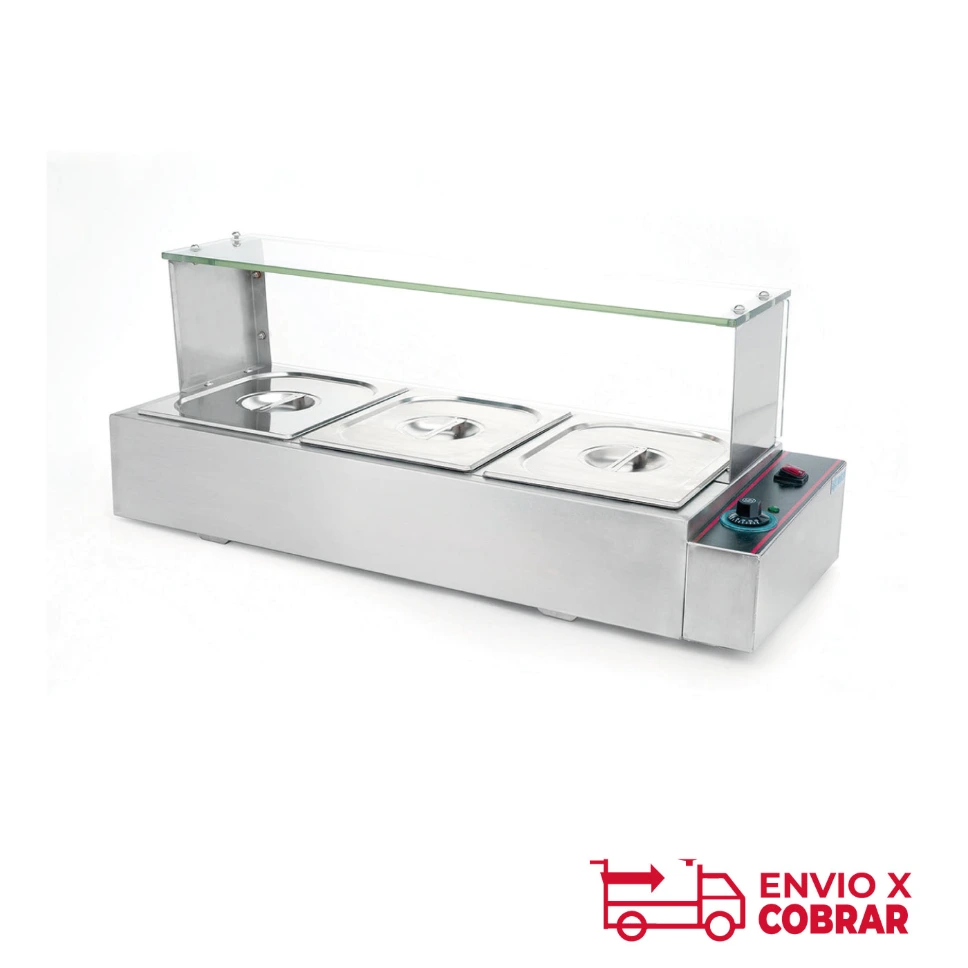 BN-B22 | BAÑO MARÍA ELÉCTRICO DE 3 INSERTOS
