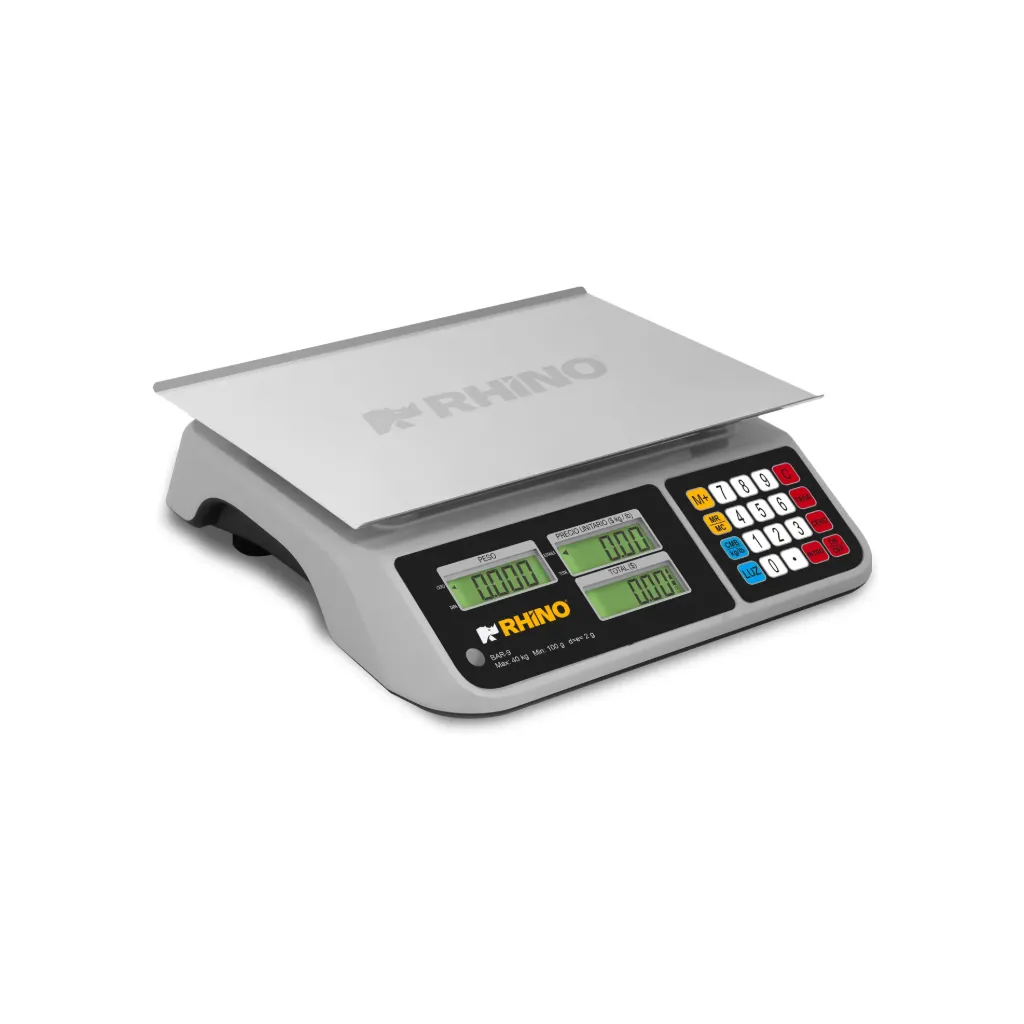Báscula Electrónica Multifunciones con Puerto USB 40 kg BAR-9