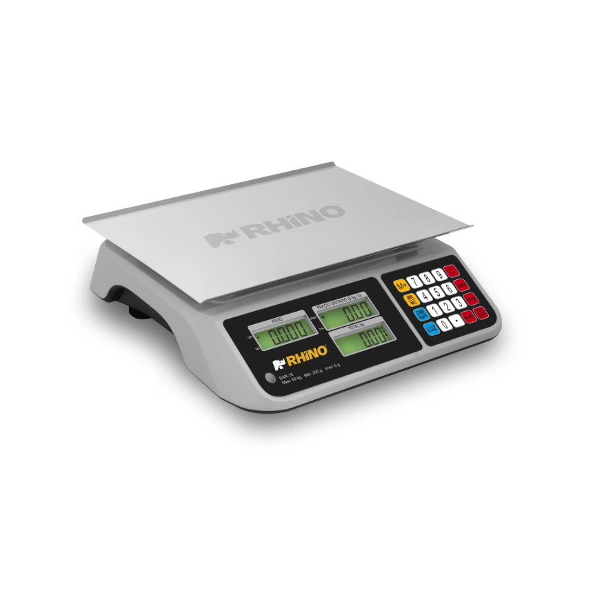Báscula Electrónica Multifunciones con Puerto USB 60 kg BAR-10