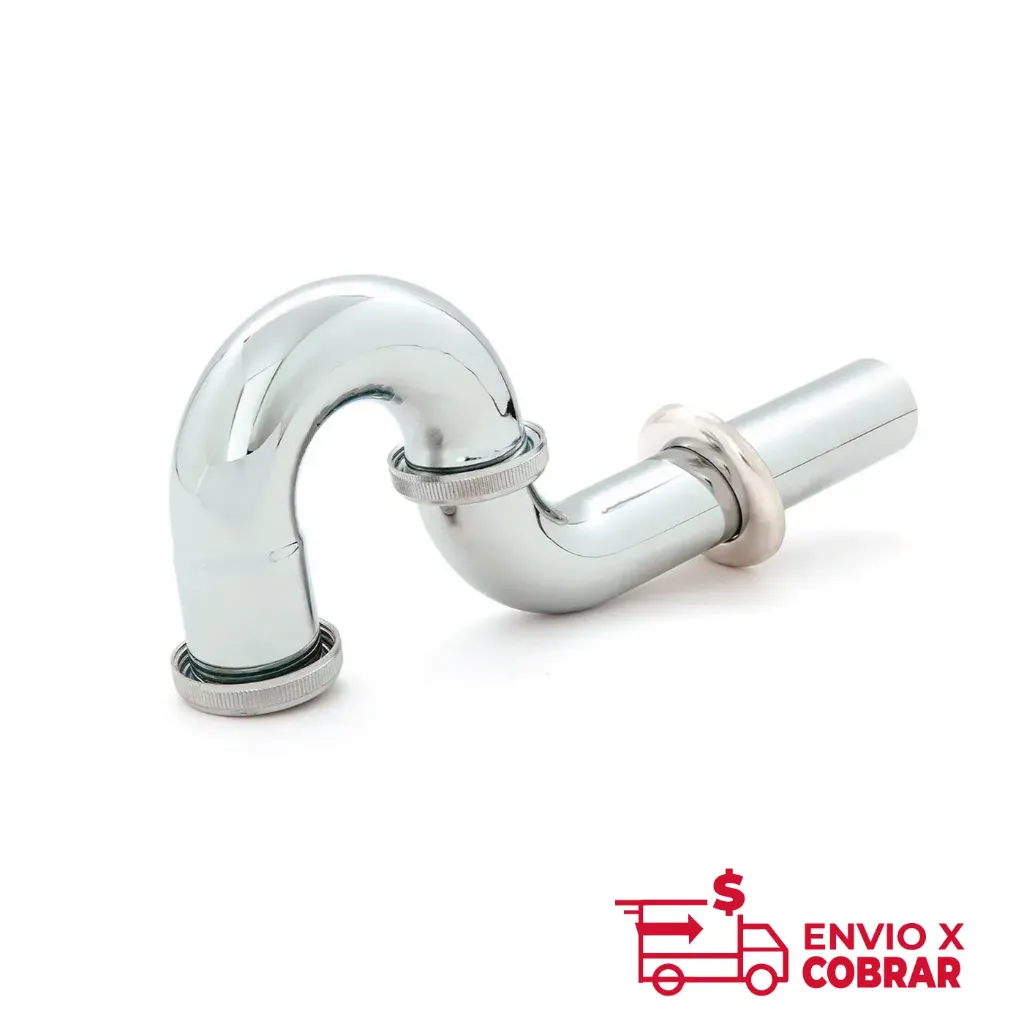BX-Q6 | CESPOL DE BRONCE CROMADO DE 1 “½” DE DIÁMETRO