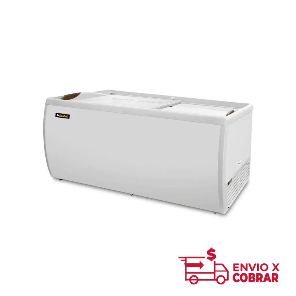 Congelador Horizontal Tapa de Cristal Plano 16 Pies