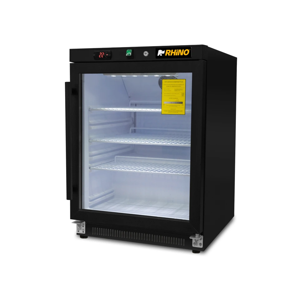 Refrigerador Vertical Puerta de Cristal REVEAB-4C