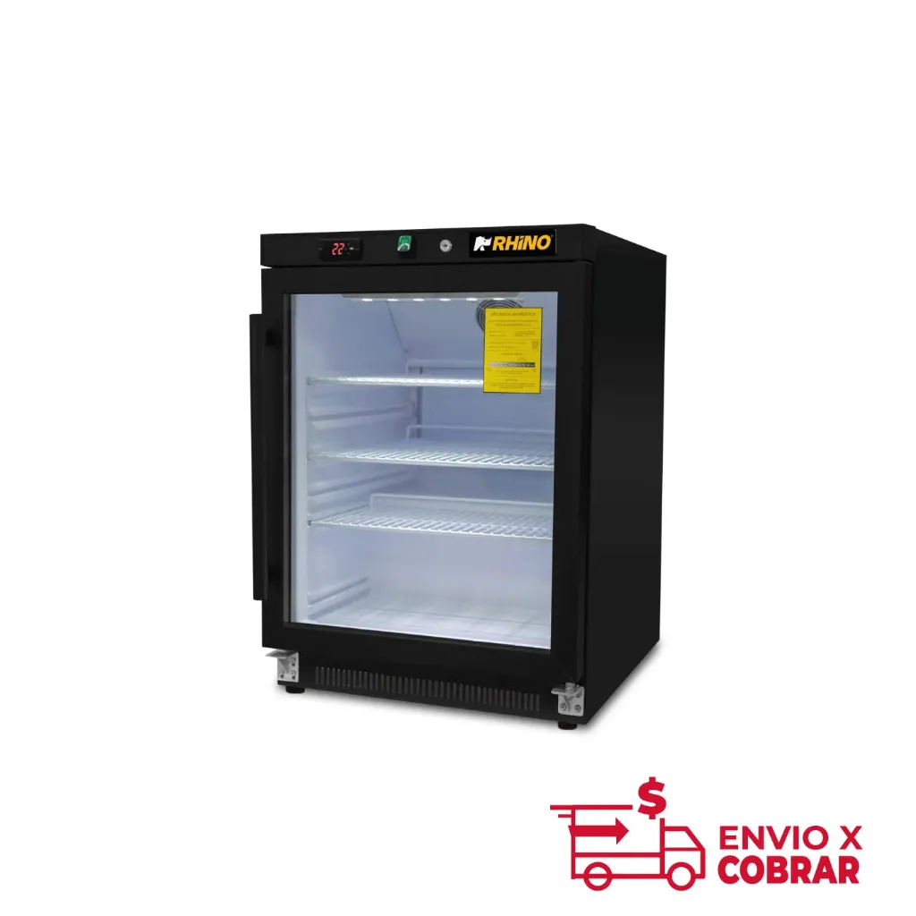 Refrigerador Vertical Puerta de Cristal REVEAB-4C