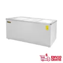 Congelador Tapa de Cristal Plano
