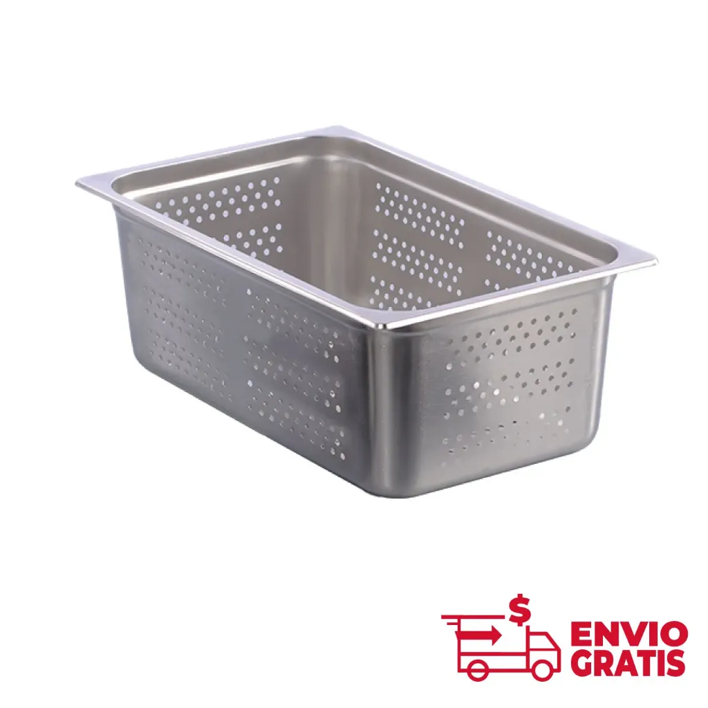 Inserto de Acero Inoxidable Perforado Entero 8" INAPE-8