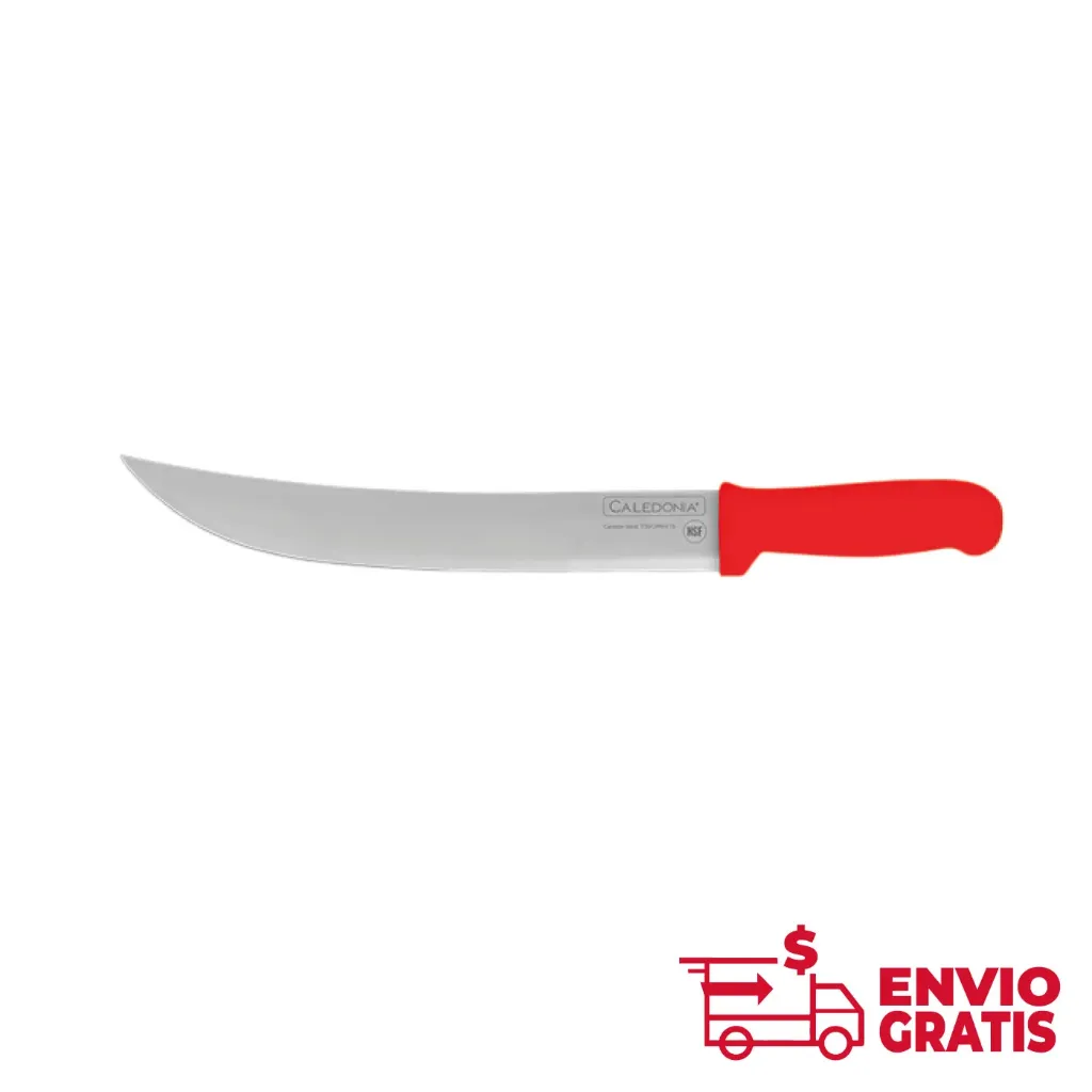 Cuchillo Bistecero Curvo 10" CABIC-10R