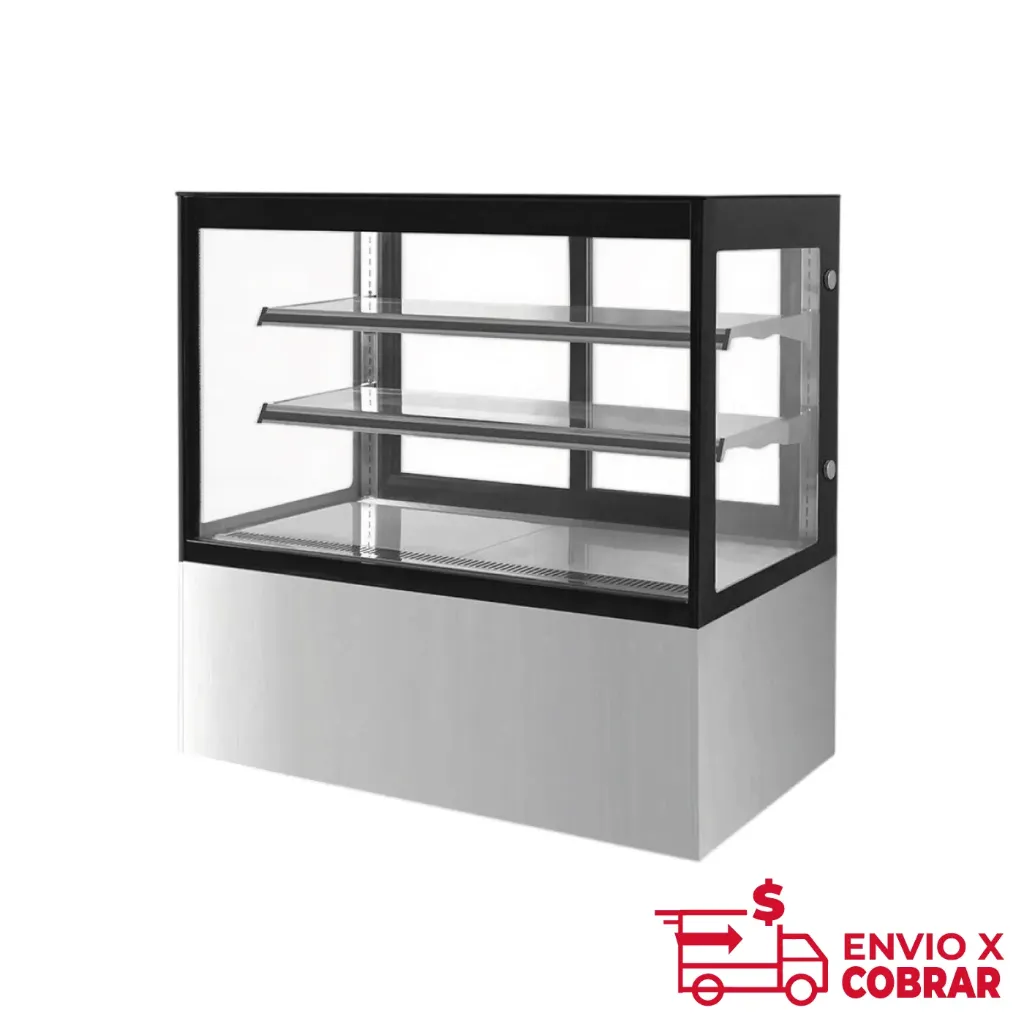 Vitrina exhibidora de cristal recto GN-1200R2