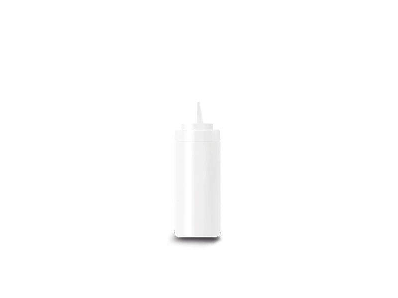 Recipiente Transparente para Aderezo 12 oz RECAD-12T