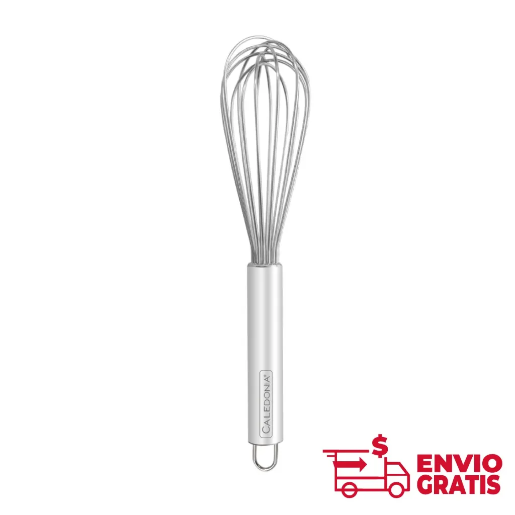 Batidor Francés de Acero Inoxidable 12"  BATFRA-12