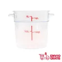 Recipiente Redondo de Policarbonato 1 qt  REPORE-1