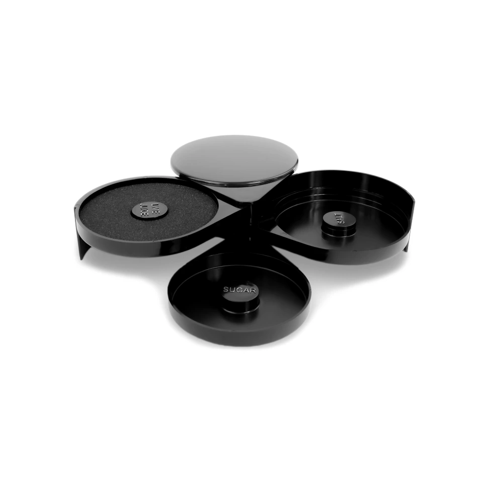 Escarchador de Vasos con 3 Bandejas Giratorias y Esponja ESVA-3