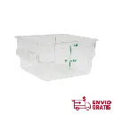 Recipiente Cuadrado de Policarbonato 2 qt REPOCU-2