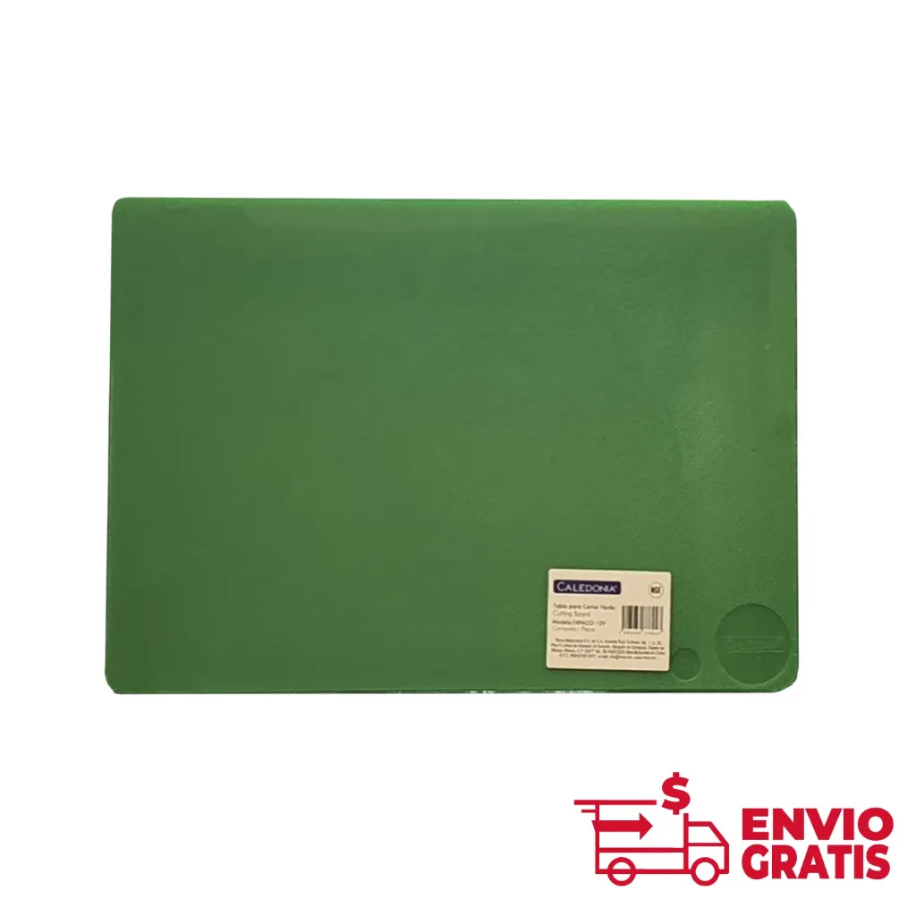 Tabla para Cortar Color Verde 30 x 45 x 1.2 cm