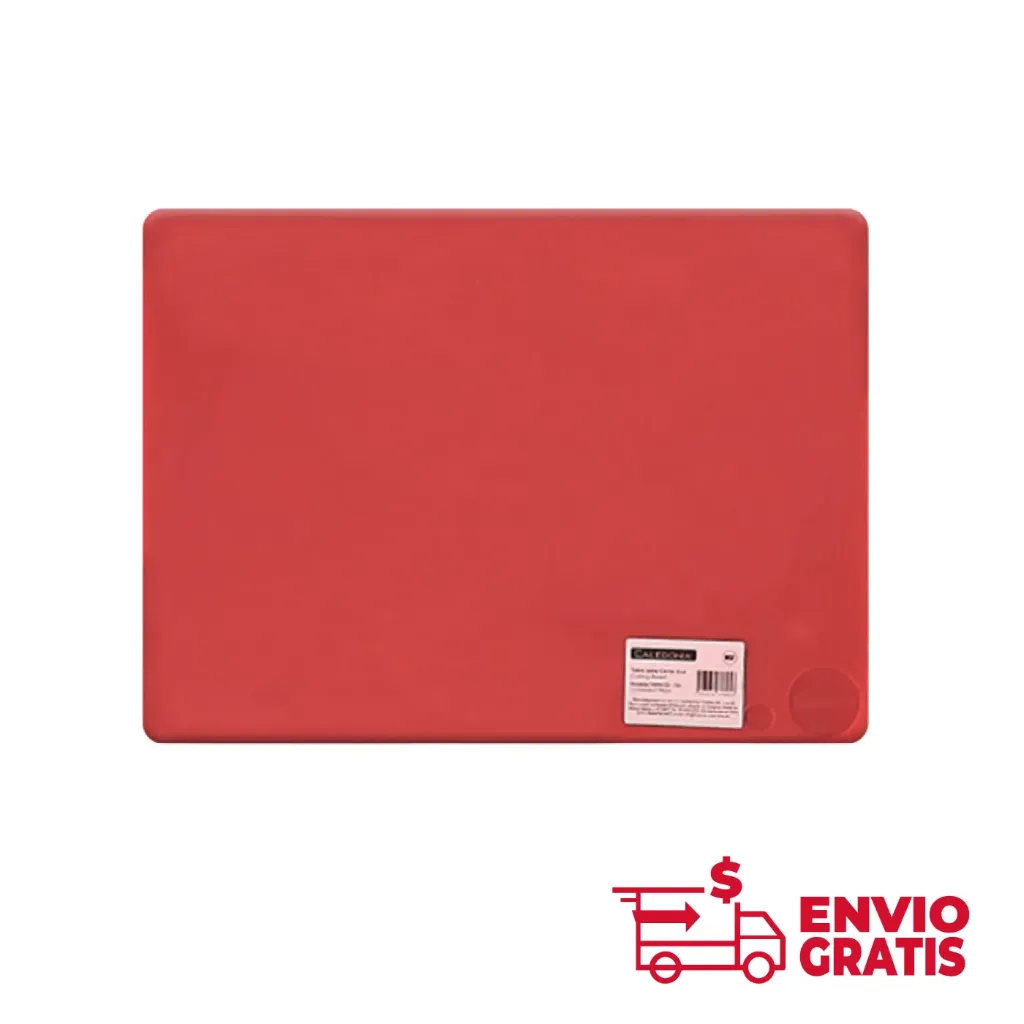 Tabla para Cortar Color Rojo 38 x 51 x 1.2 cm