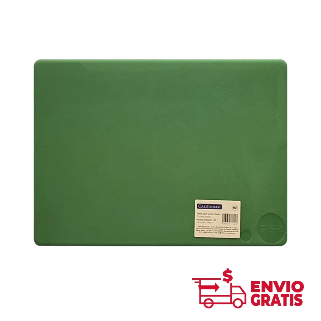 Tabla para Cortar Color Verde 38 x 51 x 1.2 cm TAPACO-15V