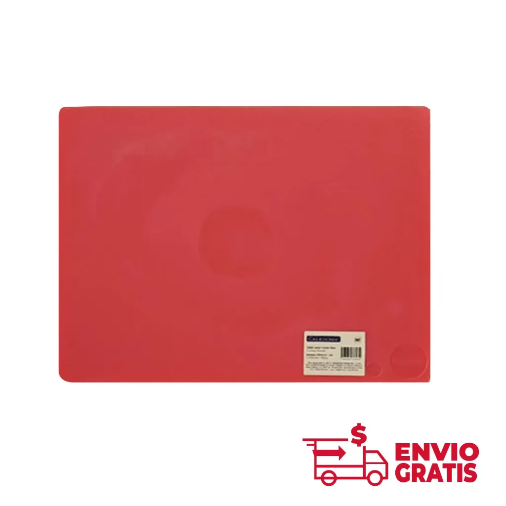 Tabla para Cortar Color Rojo 46 x 61 x 1.2 cm  TAPACO-18R