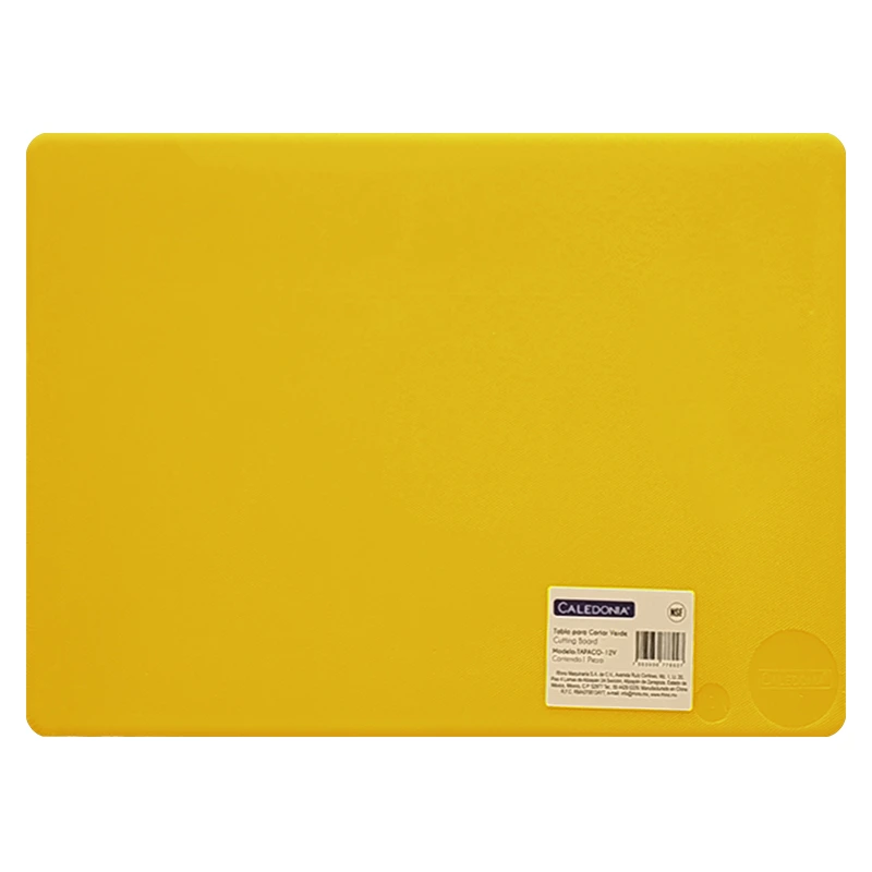 Tabla para Cortar Color Amarillo 46 x 61 x 1.2 cm TAPACO-18AM
