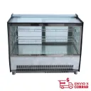 VITRINA FULL GLASS SOBREMOSTRADOR RECTA GELUM-DELI | GD-VFG-MR-66 | 66cm