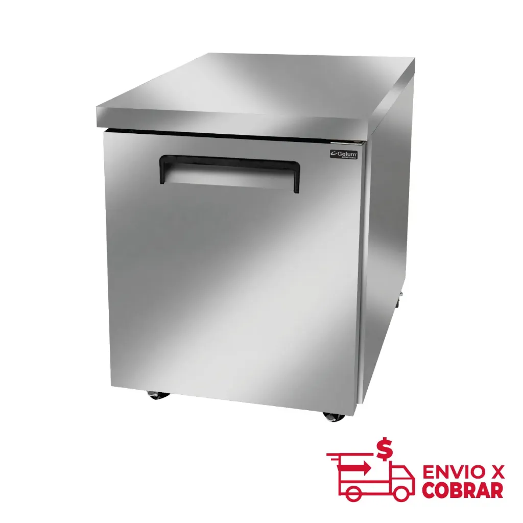 MESA DE CONGELACIÓN BAJO BARRA 1 PUERTA GELUM-PROFESIONAL | GP-MT-CB-1PS-07