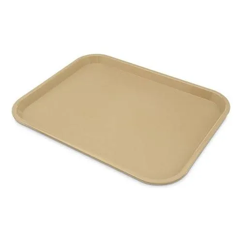 CHAROLA DE PLASTICO BEIGE 35X45