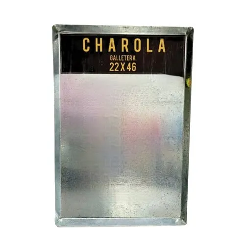 CHAROLA ESTANDAR GALVANIZADA 22X46