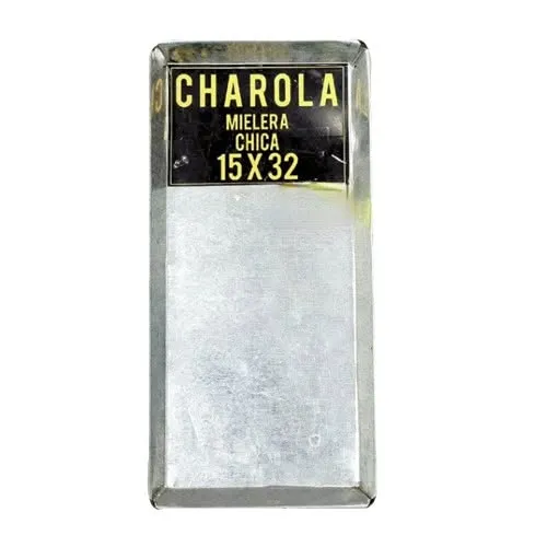 CHAROLA ESTANDAR GALVANIZADA 15X32