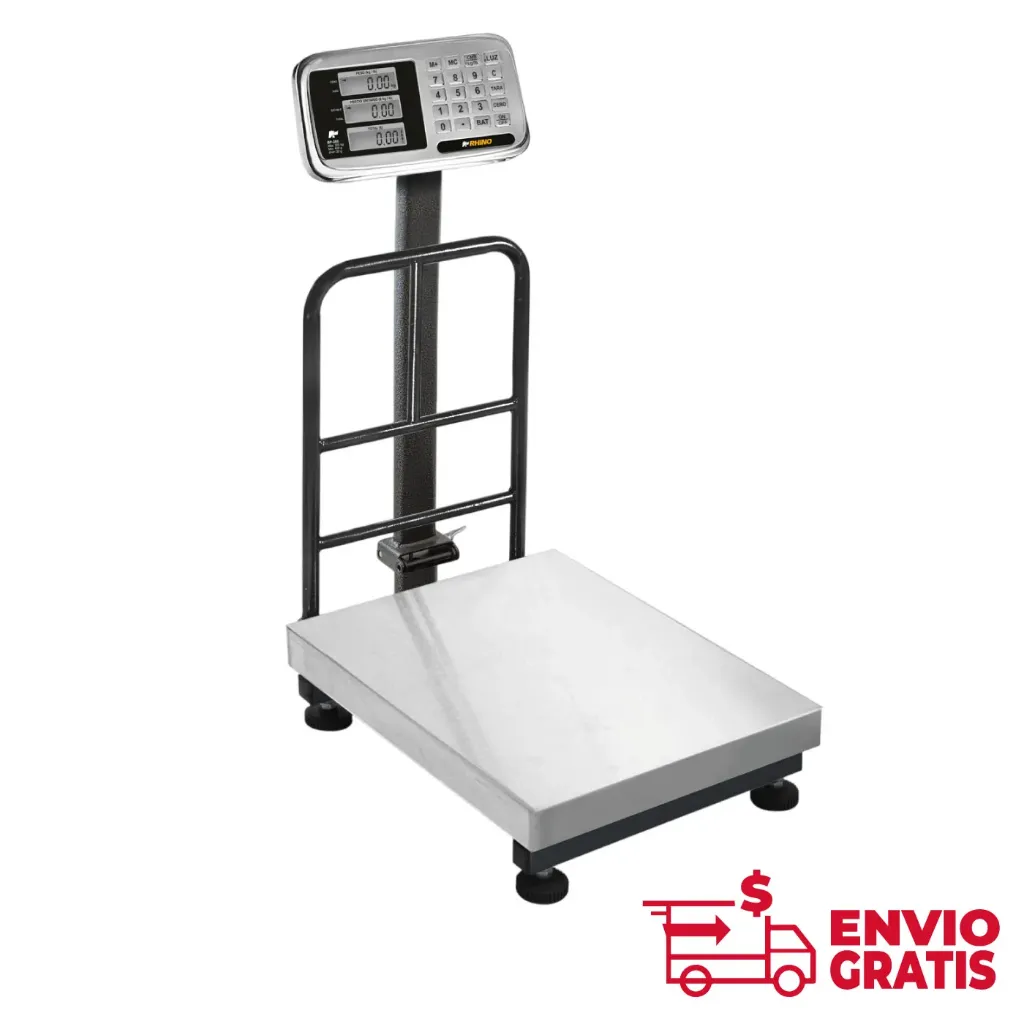 Báscula de Plataforma Inoxidable Plegable 200 kg  BP-200