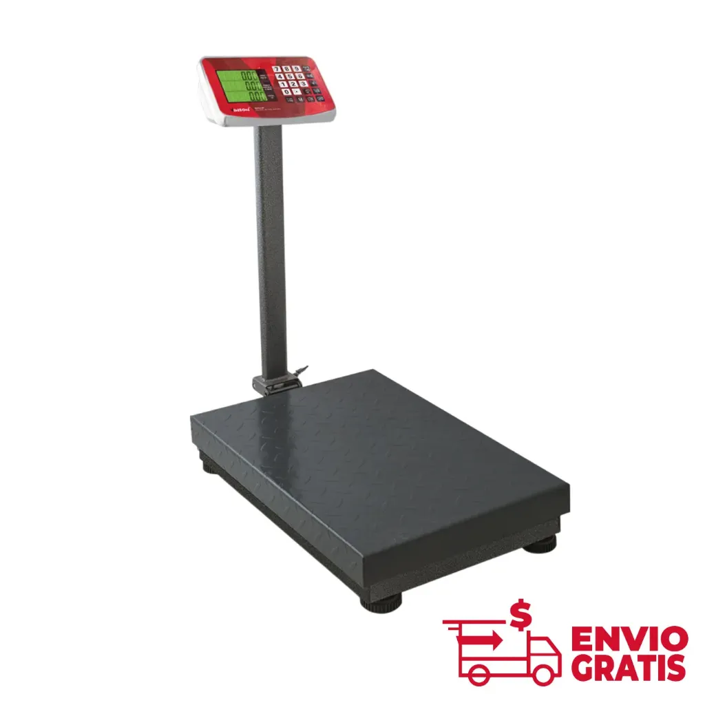 Báscula de Plataforma Plegable 400 kg BAPLE-400