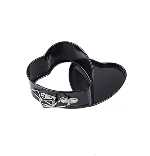 MOLDE DE CORAZÓN DESMONTABLE TEFLON 12 CM CHICO